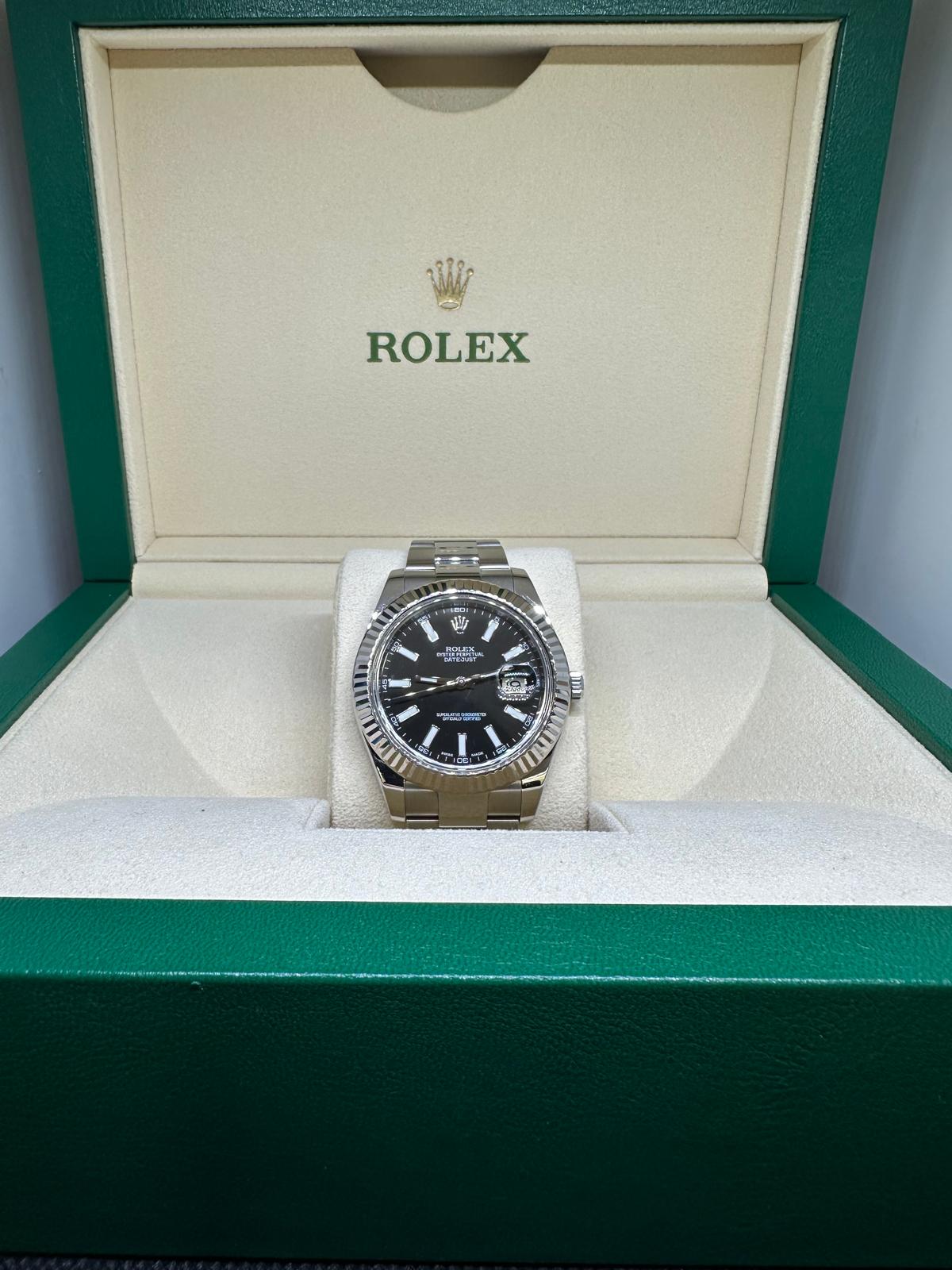 ROLEX DATEJUST ACCIAIO