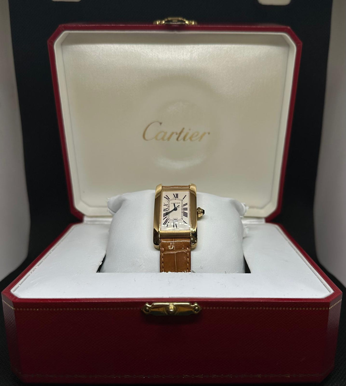 CARTIER TANK AMERICANO ORO
