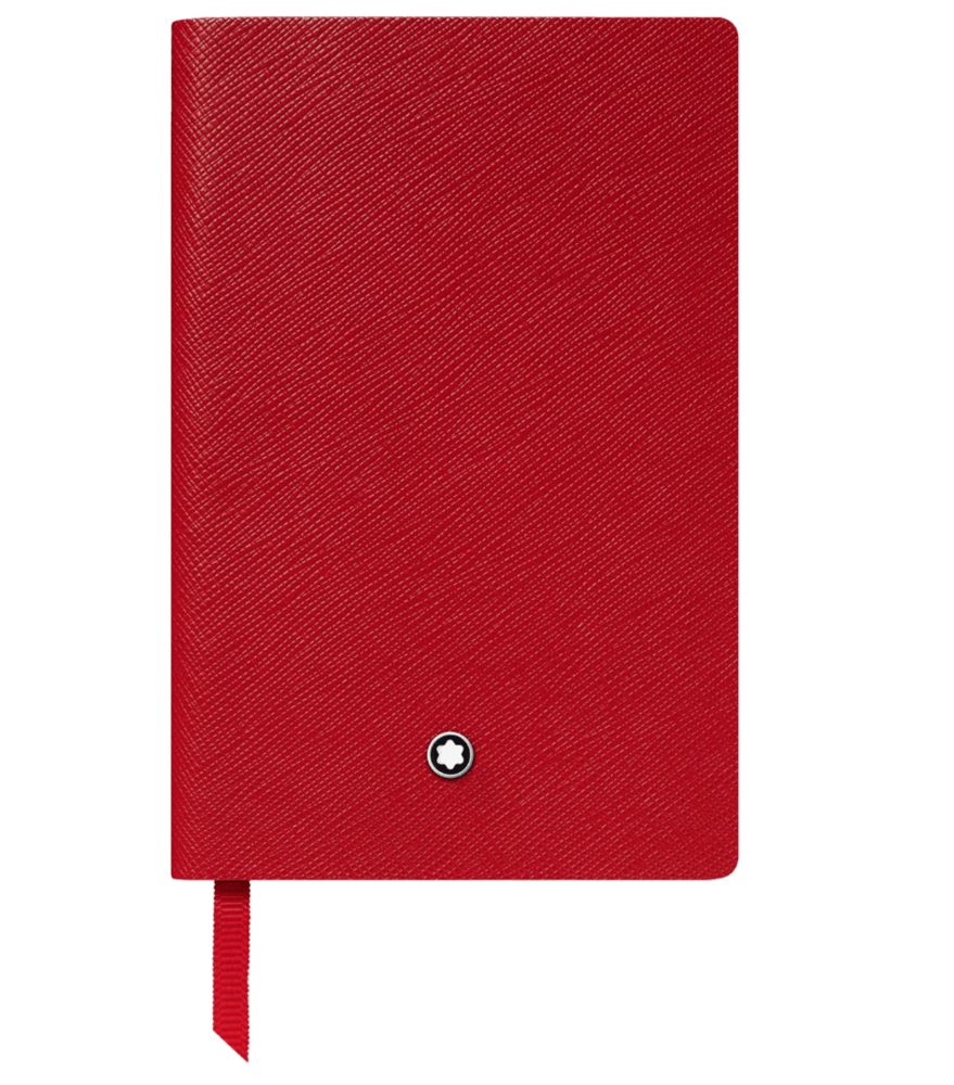 Blocco note #148 rosso, a righe, Cancelleria di lusso Montblanc