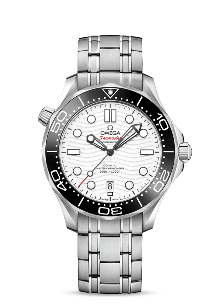 OMEGA DIVER 300 ACCIAIO-ACCIAO BIANCO-NERO – Gioiellerie Torelli