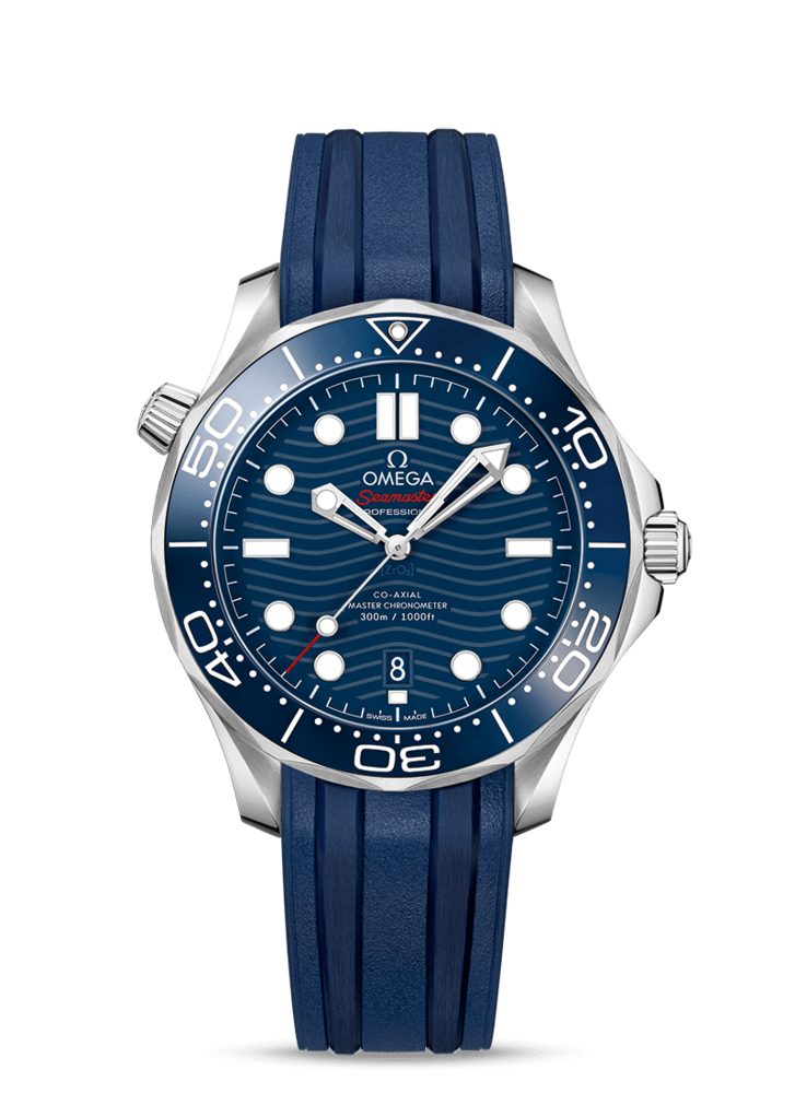 OMEGA DIVER 300 ACCIAIO-GOMMA BLU � Gioiellerie Torelli