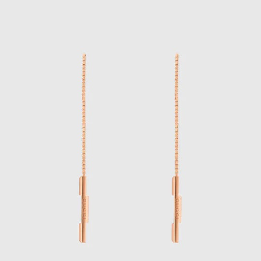 Orecchini a catena Gucci Link to Love