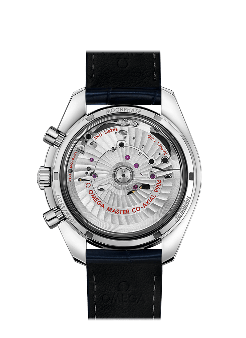 MOONWATCH OMEGA CO‑AXIAL MASTER CHRONOMETER MOONPHASE CHRONOGRAPH 44,25 MM BLU