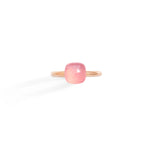 ANELLO NUDO PETIT QUARZO ROSA