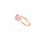 ANELLO NUDO PETIT QUARZO ROSA