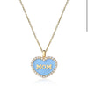 Ciondolo Cuore MOM BRILLANTI