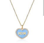 Ciondolo Cuore MOM BRILLANTI
