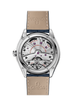 TRÉSOR OMEGA CO‑AXIAL MASTER CHRONOMETER 40 MM PELLE